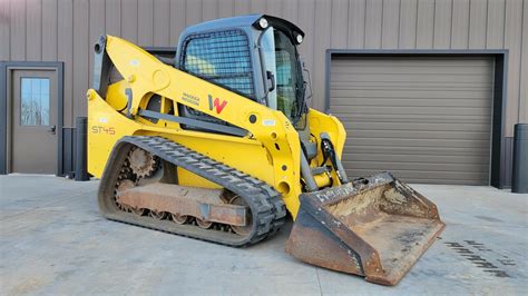 wacker skid steer loaders|wacker neuson st45 for sale.